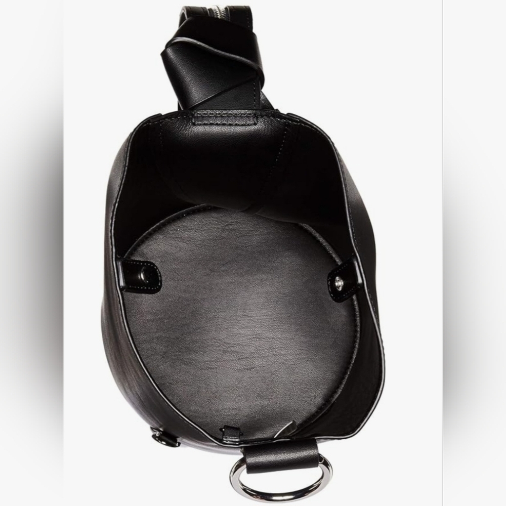 NWOT Calvin Klein Black Backpack Sleek Minimalist Design - Picture 3 of 9